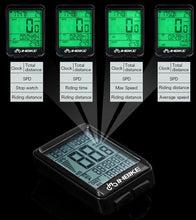 Load image into Gallery viewer, Waterproof Bicycle Computer Wireless And Wired MTB Bike Cycling Odometer Stopwatch Speedometer LED Digital Bicycles Computer Odometer Speedometer Max Distance Time For Trainer