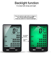 Load image into Gallery viewer, Waterproof Bicycle Computer Wireless And Wired MTB Bike Cycling Odometer Stopwatch Speedometer LED Digital Bicycles Computer Odometer Speedometer Max Distance Time For Trainer