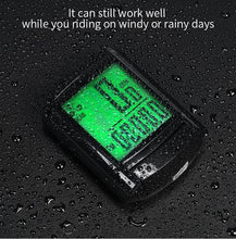 Load image into Gallery viewer, Waterproof Bicycle Computer Wireless And Wired MTB Bike Cycling Odometer Stopwatch Speedometer LED Digital Bicycles Computer Odometer Speedometer Max Distance Time For Trainer