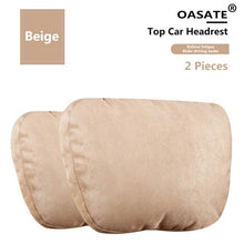 Load image into Gallery viewer, Luxury Car Neck Pillow Car Travel Neck Rest Pillows Seat Cushion Support Car Headrest Neck Support Seat Design Class Soft Universal Adjustable Car Neck Pillow Waist Pillow Universal Driving Seat Car Pillow Sleeping Neck Headrest