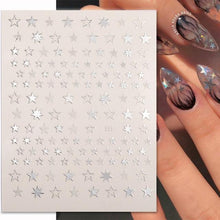 将图片加载到图库查看器,Gold 3D Nail Sticker Curve Stripe Lines Nails Stickers Gradient Adhesive Striping Tape Nail Foil Nail Art Stickers Decals Silver Strip Line Nail Decal Self-Adhesive 3D Wave Decal Decoration Metallic Curve Design Decoration for Women Girls