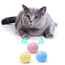 Load image into Gallery viewer, Smart Cat Toys Ball Catnip Cat Training Toy Pet Playing Ball Pet Products Toy for Cats Interactive Chirping Balls Cat Kicker Toys Fun Catnip Toys for Cat Exercise