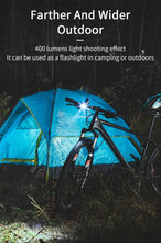 Load image into Gallery viewer, Bike Front Light Rainproof USB Rechargeable Bicycle Light Cycling Headlight LED Flashlight Bike USB Rechargeable Bicycle Light Bicycle Front Headlight LED Bike Headlight Lamp 2000mAh