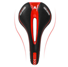 将图片加载到图库查看器,Bike Saddle Mountain Road Bike Seat PU Leather Gel Filled Cycling Cushion Comfortable Shockproof Bicycle Saddle Seat Cushion For Men Comfort Bike Saddle Anti-Slip Bicycle Saddle Waterproof Bicycle Seat For Mountain Bike Seat