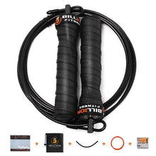 将图片加载到图库查看器,Unisex Jump Rope Speed Weighted Jump Ropes Adjustable Wire Skipping Rope Cable Ball Bearings Regular Rope With Extra Speed Cable Ball Bearings Anti-Slip Handle For Double Unders Outdoor Workout