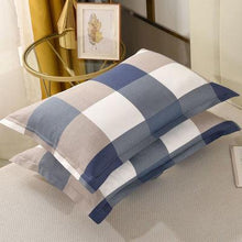 Load image into Gallery viewer, 2pcs Silk Pillowcase For Hair And Skin With Hidden Zipper Print Pillow Case Adult Thick Pillow Case For Home Decor King Size Pillow Case