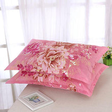 Load image into Gallery viewer, 2pcs Silk Pillowcase For Hair And Skin With Hidden Zipper Print Pillow Case Adult Thick Pillow Case For Home Decor King Size Pillow Case