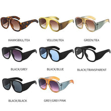 Load image into Gallery viewer, Fashionable & Luxury Round Shape Sunglasses For Men & Women & Designer Oversized & Attractive Personality Colorful Frames Unique Glasses In Retro Style Sunglasses