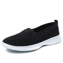 将图片加载到图库查看器,Summer Knitting Sock Women's Sneakers Slip On Shoes Lightweight Flat Women's Sports Breathable Mesh Platform Fashion Casual Slip On Easy Walking Espadrilles