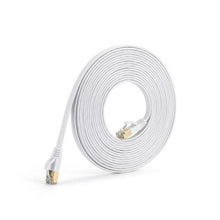 Load image into Gallery viewer, Cat6 RJ45 Network LAN Ethernet Flat Cable Computer UTP Patch Cord For Router Network Ethernet Cable Plated RJ45 Connectors Ethernet LAN Cable
