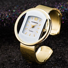 将图片加载到图库查看器,Fashion Gold Classic Women's Watches Luxury Stainless Steel Design Wrist Watch For Women