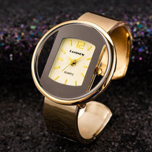 将图片加载到图库查看器,Fashion Gold Classic Women's Watches Luxury Stainless Steel Design Wrist Watch For Women
