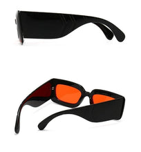 将图片加载到图库查看器,Oversized Square Sunglasses Classic Square Sunglasses For Men & Women Sun Glasses In Snake Pattern For Traveling Shades Female
