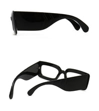 将图片加载到图库查看器,Oversized Square Sunglasses Classic Square Sunglasses For Men & Women Sun Glasses In Snake Pattern For Traveling Shades Female