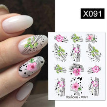 将图片加载到图库查看器,Cool Geometrics Pattern Water Decals Stickers Flower Leaves Slider For Nails Spring Summer Nail Art Decoration Tattoos Women Nail Art Stickers Water Transfer Decals Design Nail Art Supplies Manicure Acrylic Nail Foil Stencils Decorations