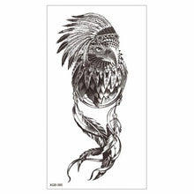 将图片加载到图库查看器,Big Tiger Lion Waterproof Temporary Sticker Tattoo Arm Legs Fake Tattoo Stickers For Adults Realistic Luxury Design For Mens Womens