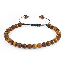将图片加载到图库查看器,Black Lava Stone Crown Charm Tiger Eye Beads Bracelet For Men Women Braided Bracelets Handmade Adjustable Couple Distance Bracelets Lava Stone Beads Essential Oil Diffuser Adjustable Bracelet With King Queen Crown Charm