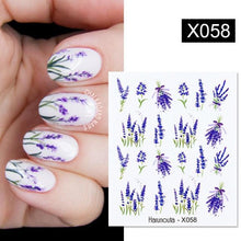 将图片加载到图库查看器,Spring Simple Green Theme Water Decal Sticker Flower Leaf Tree Summer Slider For Manicuring Nail Art Watermarks Art Decoration Manicure Tools Nail Watermark Decals iridescent Decoration Nail Self-Adhesive Decals Nail Stickers Water Transfer Fresh Nail