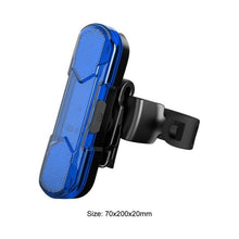 将图片加载到图库查看器,Mini Silicone Bicycle Front Rear Light Set 3 Modes Waterproof Mountain Road Bike Cycling Headlight Tail Warning Lamp Front And Rear Silicone LED Bike Headlight And Taillight Waterproof And Safety Road Mountain Bike Lights