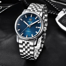 Load image into Gallery viewer, 2021 Fashion Luxury Leather Strap Casual Analog Watch Men Stainless Steel Wristwatch Waterproof Watches