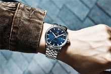 Load image into Gallery viewer, 2021 Fashion Luxury Leather Strap Casual Analog Watch Men Stainless Steel Wristwatch Waterproof Watches
