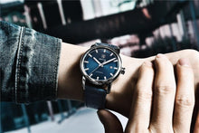 Load image into Gallery viewer, 2021 Fashion Luxury Leather Strap Casual Analog Watch Men Stainless Steel Wristwatch Waterproof Watches