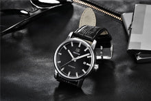 Load image into Gallery viewer, 2021 Fashion Luxury Leather Strap Casual Analog Watch Men Stainless Steel Wristwatch Waterproof Watches