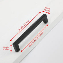 Load image into Gallery viewer, Cabinet Handles Kitchen Door Handles Drawer Knobs Aluminum Alloy Wardrobe Door Handles Brushed Modern Style Hardware Stainless Steel Kitchen Cabinet Pulls For Kitchen Cabinet Drawer Door Cupboard Decorative Modern Hardware For Cabinet