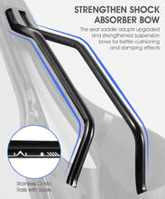 将图片加载到图库查看器,Ultra Light Comfortable Bicycle Saddle Mountain Road Bike Seat Soft Leather Hollow Breathable Cushion Seat Ergonomics Design Breathable Suspension Gel Bike Saddle Cushion For Mountain Bike Road Bike