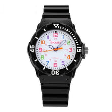 Load image into Gallery viewer, Fashion Children Watches 50M Waterproof Kids Quartz Wristwatches Clock For Boys Girls Analog Watch Waterproof Learning Time Wrist Watch Easy To Read Time Wrist Watches For Kids