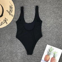 Load image into Gallery viewer, Luxury Black Female Swimsuit Vintage One Piece Ruffled Push Up Tummy Control Swimwear Halter One Piece Slimming Retro Swimsuit Women's Plus Size Push Up Bathing Suit Solid Red Swimwear Women Padded Bathing Suits