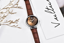 将图片加载到图库查看器,New Fashion Women's Watches Casual Sport Leather Strap Waterproof Analog Quartz Watch