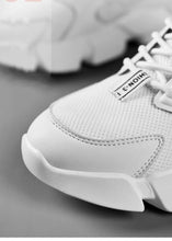Load image into Gallery viewer, Modern High Top Beige Men's Sneakers Chunky Men Shoes Fashion Casual Breathable Men's Height Increasing Casual Outdoor High Quality Sport Sneakers