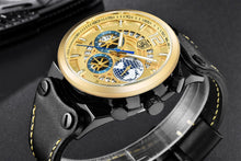 Load image into Gallery viewer, Business Mens Fashion Watches Quartz Silicone Sport Multifunction Watch Men Luxury Waterproof Luminous Hands