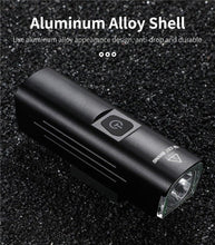 Load image into Gallery viewer, Front Bicycle Light USB Rechargeable LED Bike Light Waterproof Cycling Headlight Climbing Safety Flashlight Lamps Bike Light Super Bright Bicycle Light Easy To Install Fits All Bikes Headlights With Modes