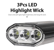 Load image into Gallery viewer, Front Bicycle Light USB Rechargeable LED Bike Light Waterproof Cycling Headlight Climbing Safety Flashlight Lamps Bike Light Super Bright Bicycle Light Easy To Install Fits All Bikes Headlights With Modes