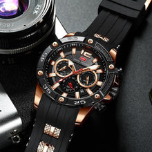 Load image into Gallery viewer, New Fashion Sport Mens Watches Waterproof Silicon Strap Wrist Watch Multifunctional Luminous Hands For Men