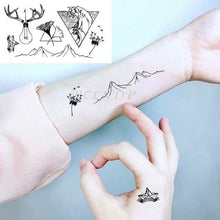 Load image into Gallery viewer, Lion King Temporary Tattoo Waterproof Black And Colorful Small Big Luxury Tattoo For Mens Womens