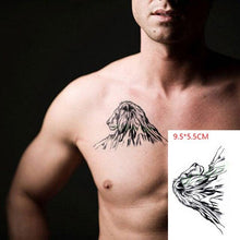 Load image into Gallery viewer, Lion King Temporary Tattoo Waterproof Black And Colorful Small Big Luxury Tattoo For Mens Womens