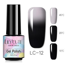 Load image into Gallery viewer, New 2022Fashion Womens 3-layers Color Changing Gel Nail Polish Long Lasting UV Chameleon Popular Colorful Design For Womens and Girls