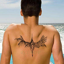 Load image into Gallery viewer, 57 Sheets Temporary Tattoo Stickers Set Waterproof Temporary Tattoo Waist Arm Modern Stylish Big Black Tattoos For Womens Mens