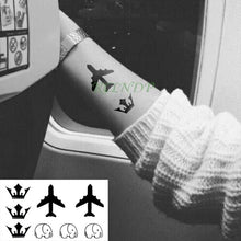 将图片加载到图库查看器,Luxury Different Waterproof Temporary Tattoo Sticker Snake Flower Fake Tattoo Body Art Adult Fashion Stickers For Womens Mens
