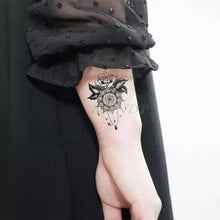 将图片加载到图库查看器,Luxury Different Waterproof Temporary Tattoo Sticker Snake Flower Fake Tattoo Body Art Adult Fashion Stickers For Womens Mens