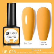 Load image into Gallery viewer, Fluorescent Gel Nail Polish Yellow Green High Quality Colors UV Strong Matte Effect Luxury Design For Girls and Women