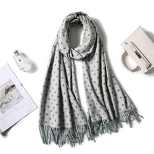Load image into Gallery viewer, Fashion Winter Solid Soft Scarf Cashmere Lightweight Scarves Shawls Cashmere Escharpe Scarfs Lightweight Shawls Hijabs Shawls Escharpe Elegant Wrap Blanket Bandana Tassel For Lady