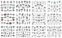 Load image into Gallery viewer, Pop Art Nail Stickers Sexy Girl Designs Comics Water Transfer Decals Manicure Lips Nail Art Decorations Slider Nail Art Stickers Decals Nail Art Supplies Valentines Day 3D Self-Adhesive Nail Decorations Accessories Women Girls Manicure Decorations