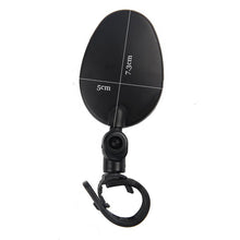 将图片加载到图库查看器,Bicycle Rearview Mirror Universal Handlebar Rearview Mirror 360 degree Rotate Rear View For Bike Bicycle Cycling Accessories Bicycle Rear Adjustable Rearview Mirror 360° Rotatable Rear-View Mirrors Handlebar Mounted Glass Mirror Universal Rearview