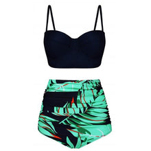 Load image into Gallery viewer, Women Swimsuits Vintage Push Up Polka Dot Plus Size Bathing Suits High Waist Bikini Underwire High Waist Swimsuit Bathing Suits Bikini Women Swimsuits Vintage Push Up Bathing Suits