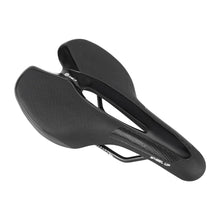 Load image into Gallery viewer, Road Bike Saddle Bicycle Seat With Warning Taillight USB Charging Mountain Cycling Racing PU Breathable Soft Seat Cushion Comfortable Bicycle Seat With Central Relief Zone Ergonomics Design Exercise Bike Seat