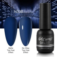 将图片加载到图库查看器,NEW TREND Modern fashion Red Gel Nail Polish For Nails Permanent UV LED 8ml Matte Glossy High Quality Fashion Design For Women and Ladies